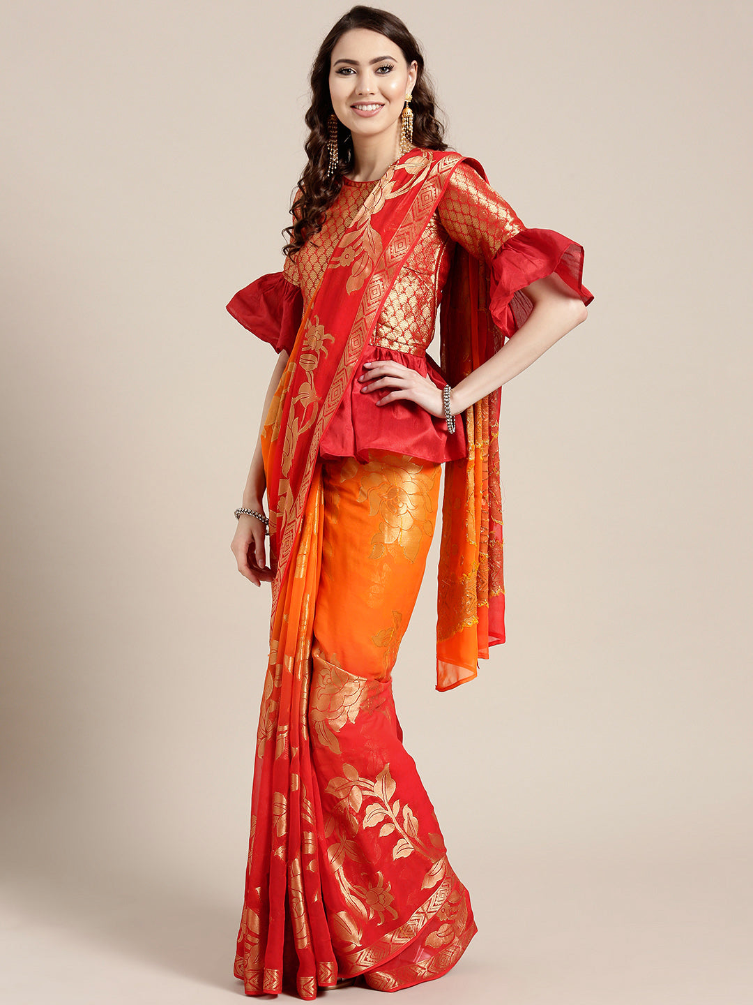 Buy Gota Patti Saree: Timeless Elegance in Traditional Indian Fashion –  Luxurion World